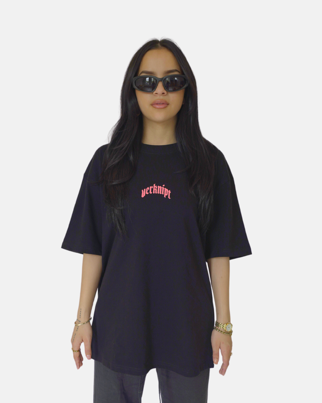 Verknipt Anchor T-Shirt Pink