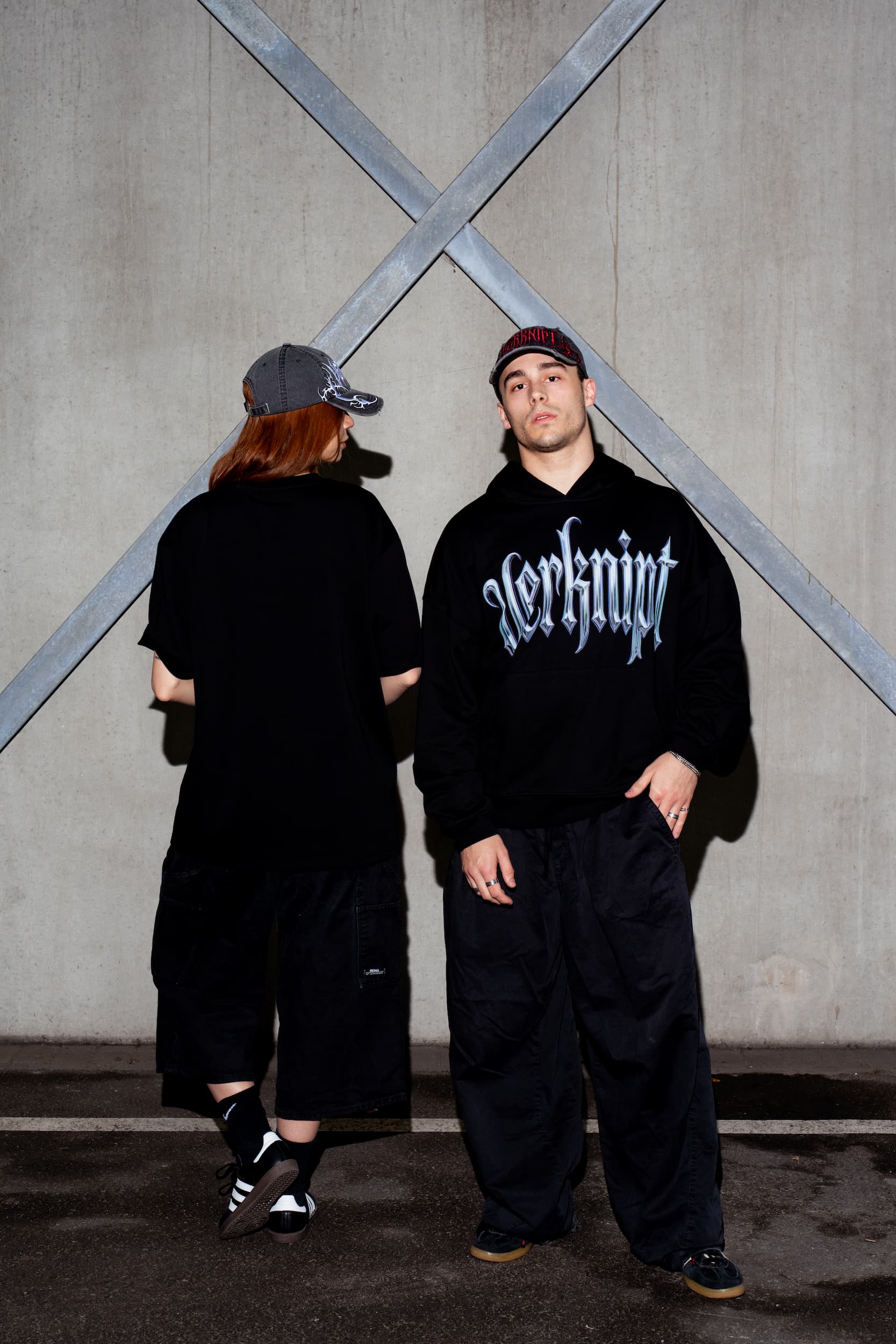 Verknipt Chrome Logo Hoodie
