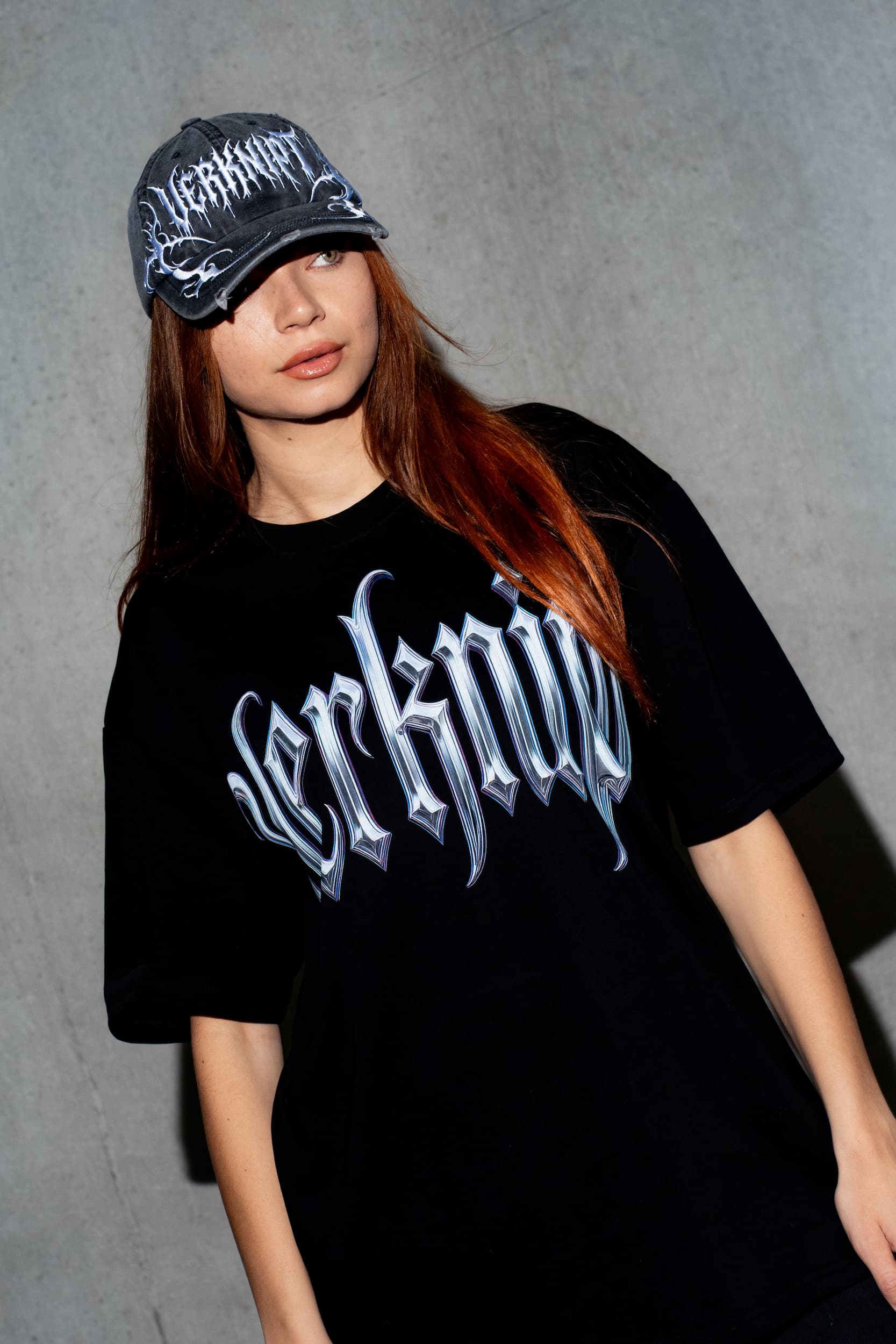 Verknipt White Tribal Washed Cap