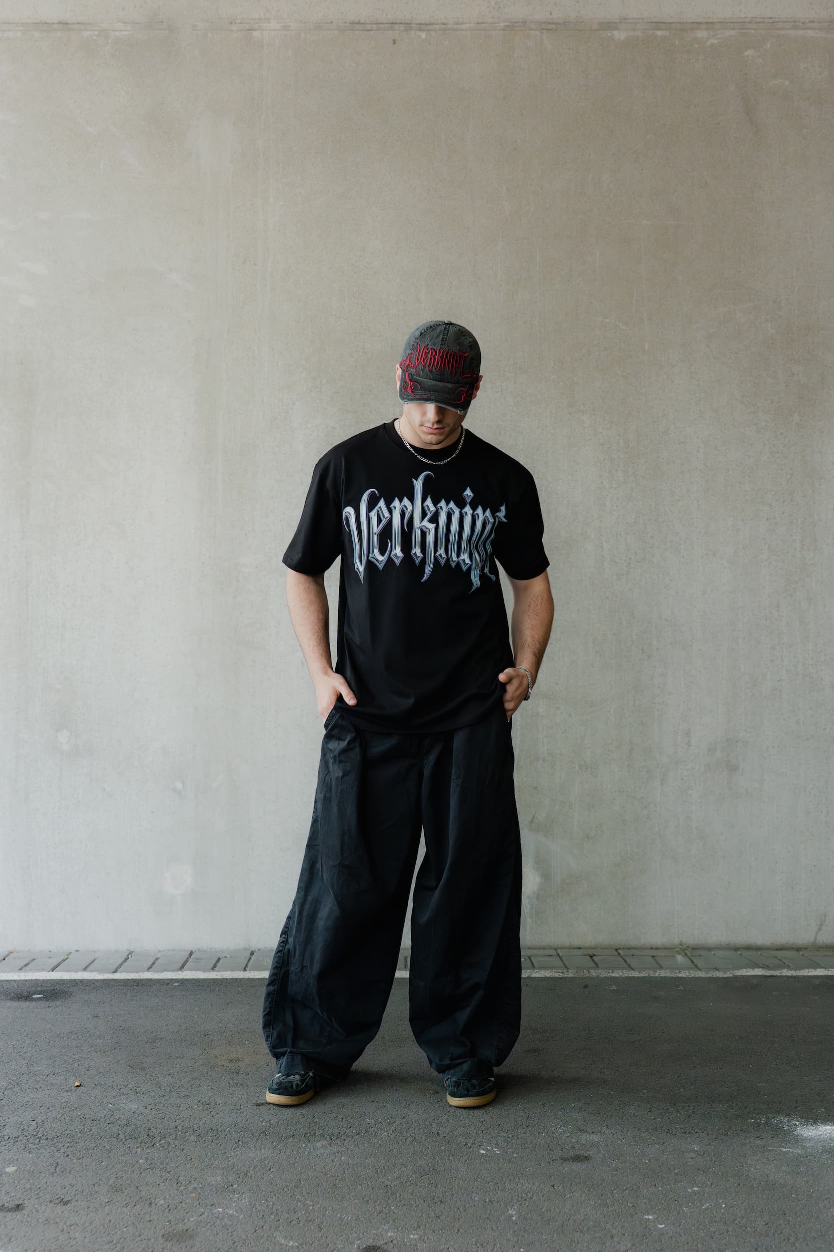 Verknipt Chrome Logo Tee