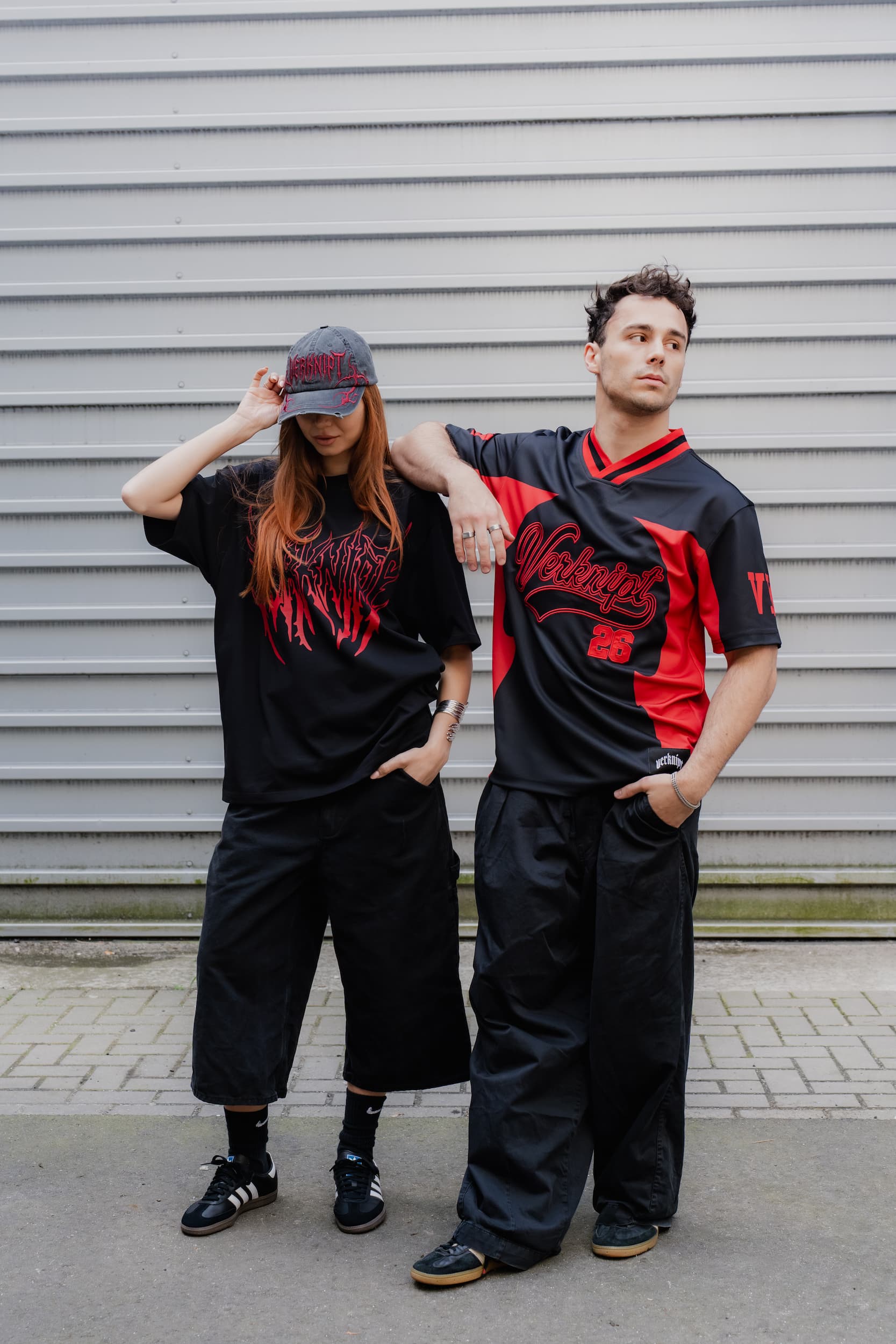 Verknipt Red Logo Tee
