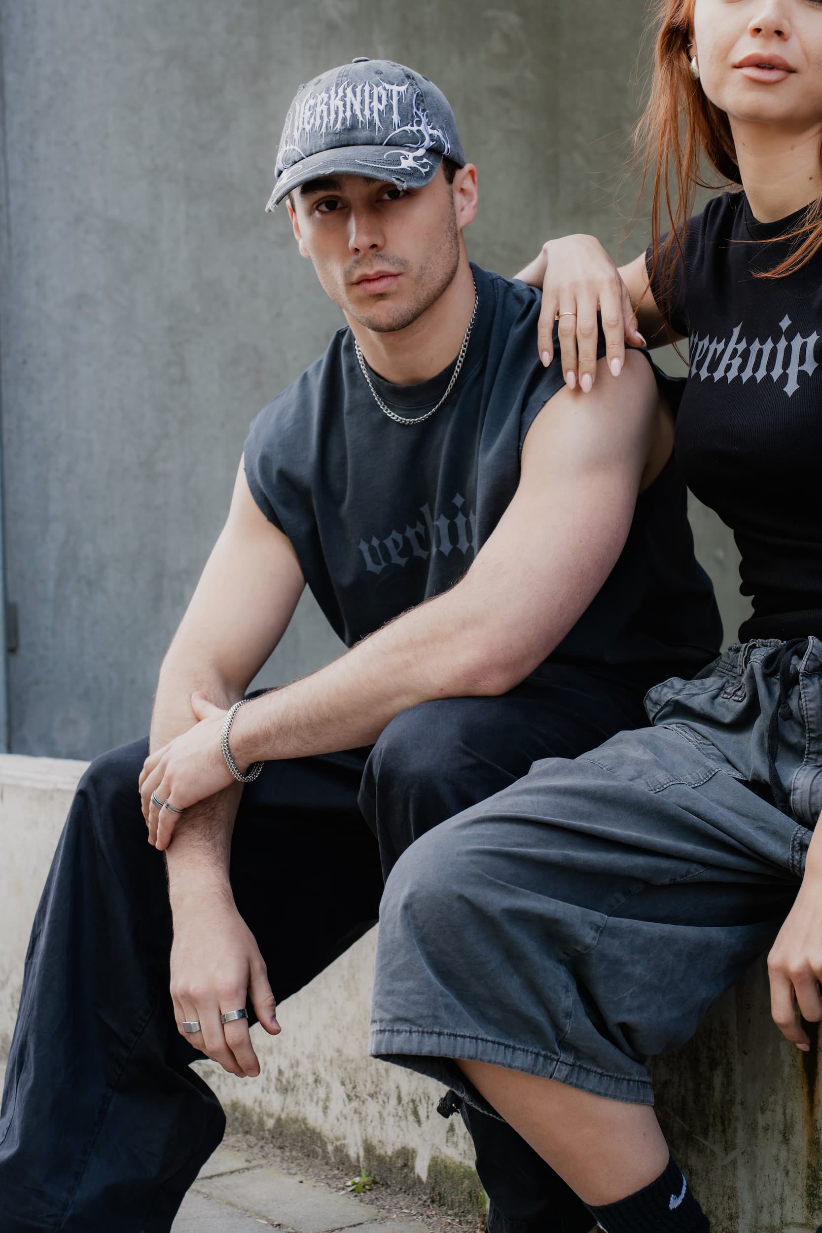 Verknipt Gothic Vintage Tanktop