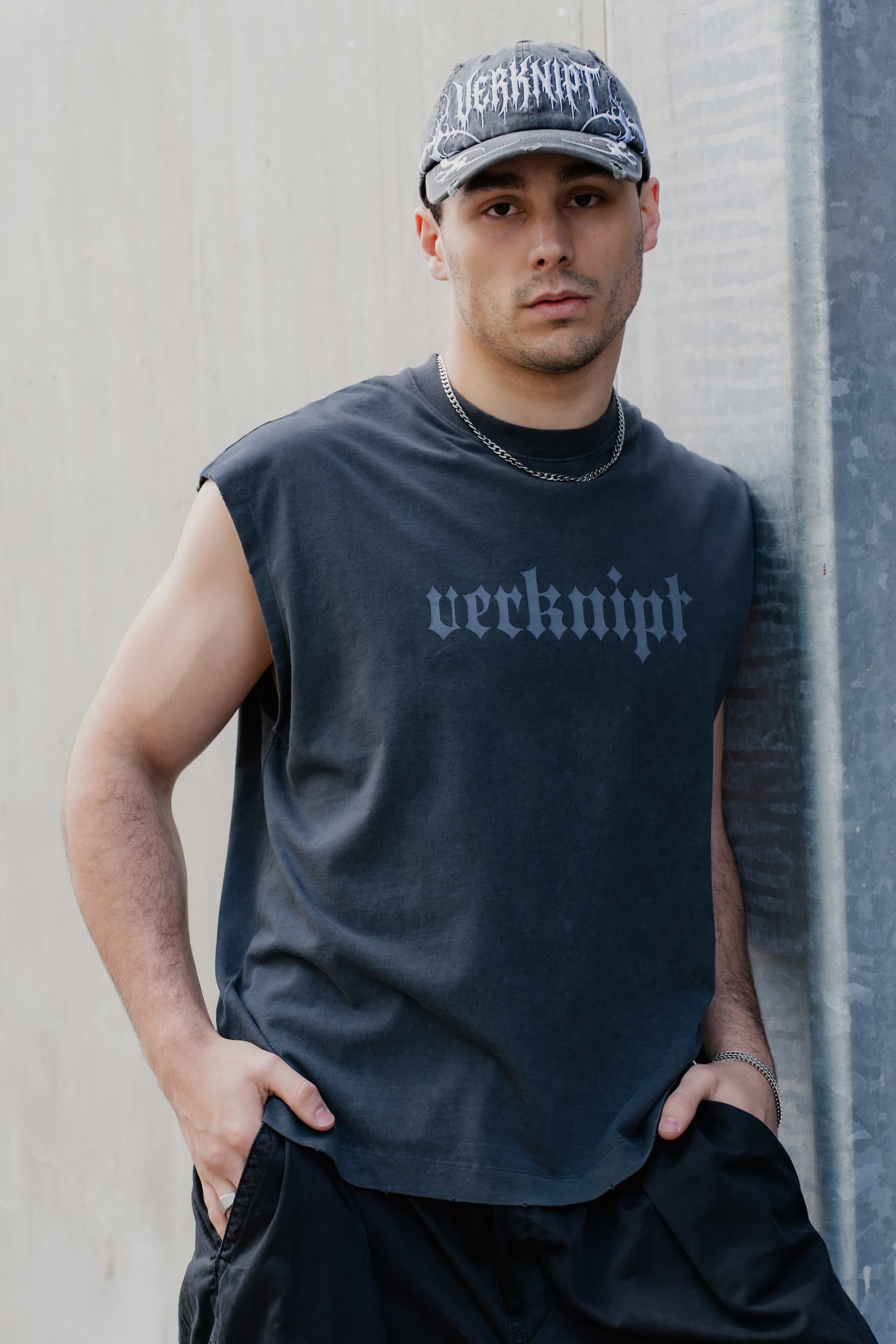 Verknipt Gothic Vintage Tanktop