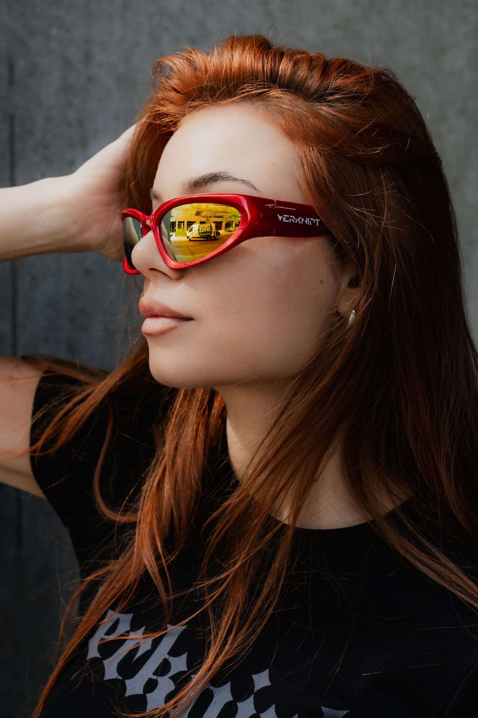 Verknipt Red rave Sunglasses