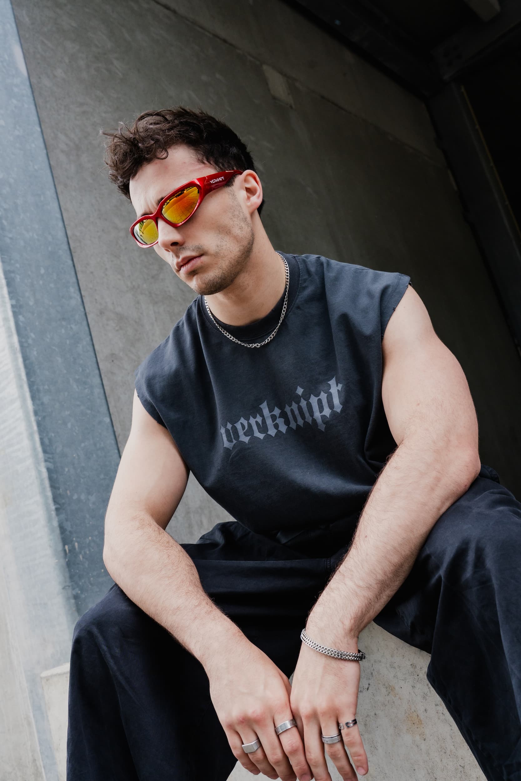 Verknipt Red rave Sunglasses