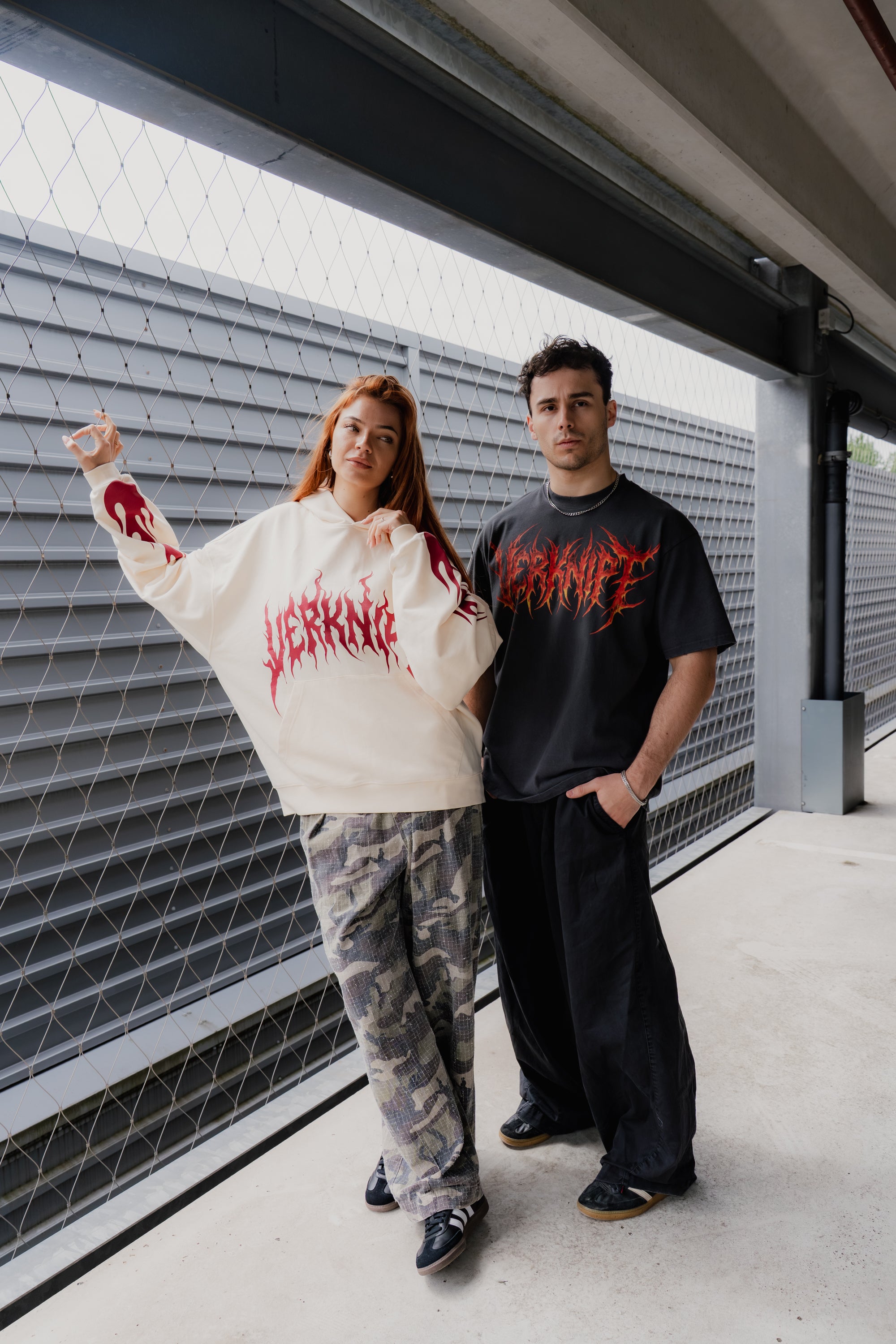 Verknipt Flame Hoodie
