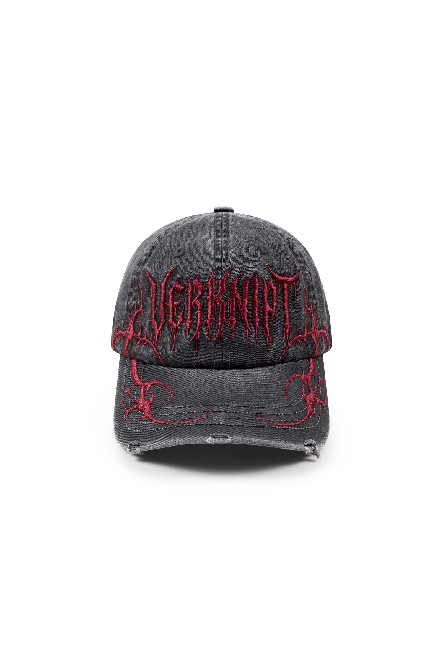 Verknipt Red Tribal Washed Cap