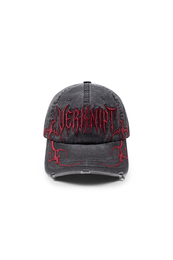 [CROATIA 2026 PICKUP] Verknipt Red Tribal Washed Cap