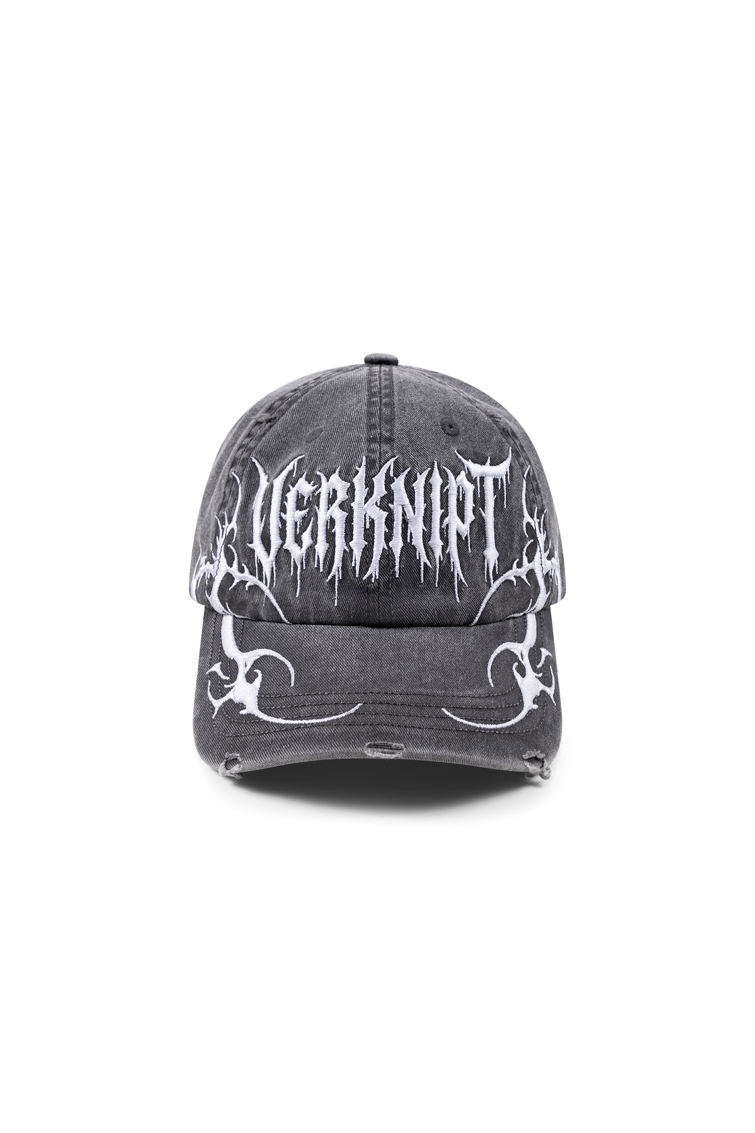 Verknipt White Tribal Washed Cap