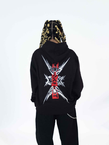 Verknipt Wordmark Spike Hoodie